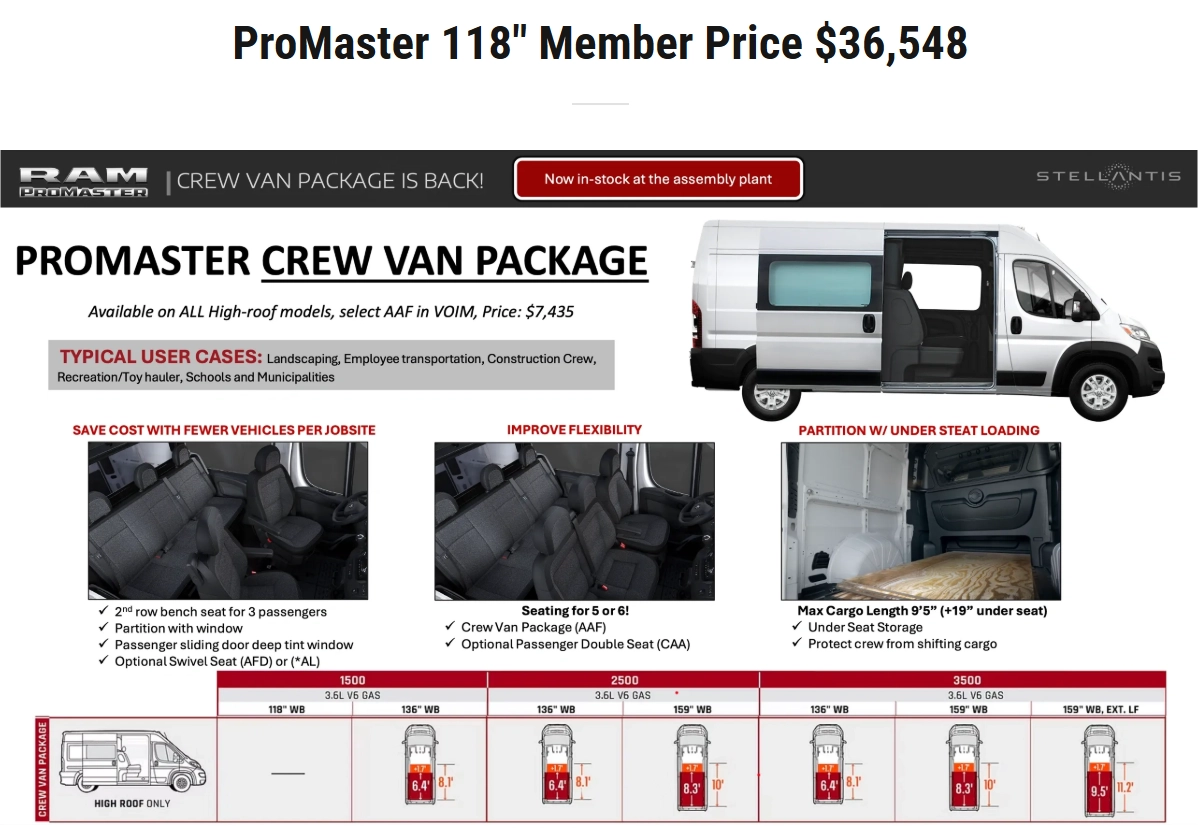 ProMaster fleet management