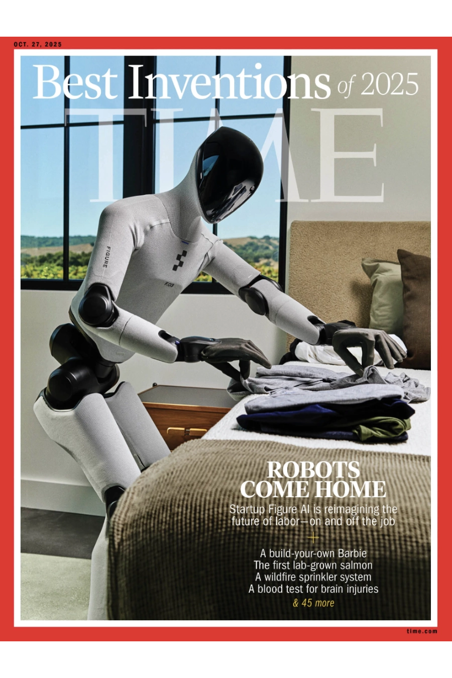 Time's Humanoid robot Figure 03