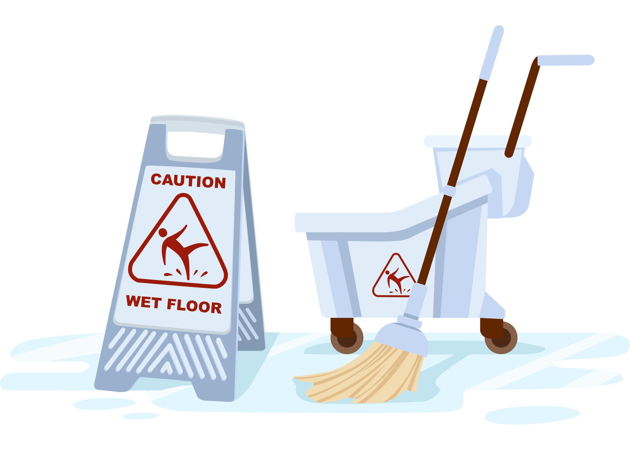 cleaning an ACA camp